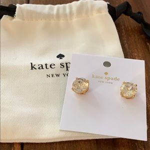 Kate Spade Gold Stud Earrings ♠️